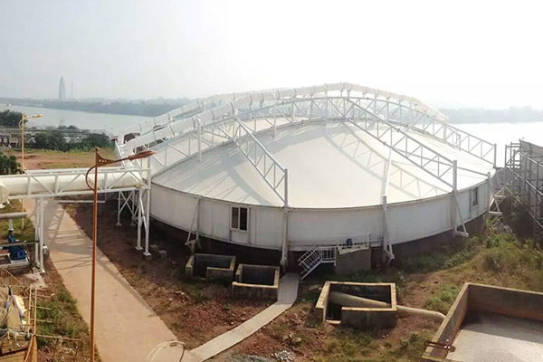 膜結構污水池加蓋