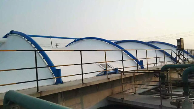 膜結構污水池加蓋 膜結構污水池加蓋