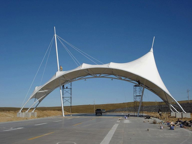 膜結(jié)構(gòu)收費口 膜結(jié)構(gòu)收費口