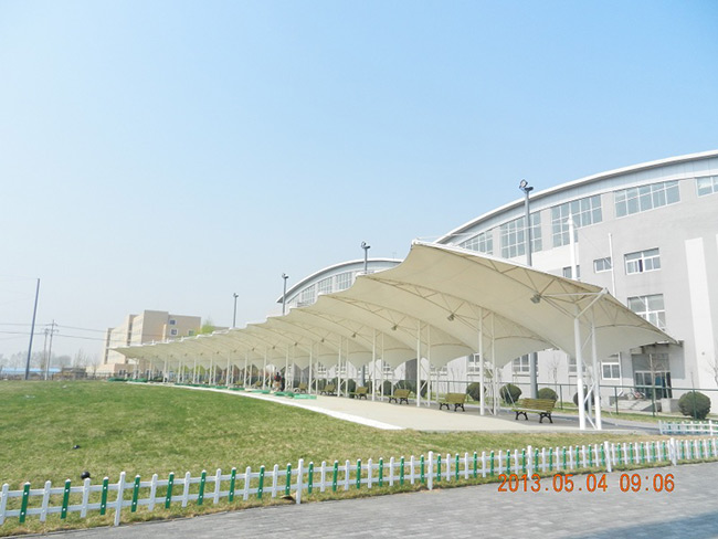 膜結構高爾夫打臺 膜結構高爾夫打臺