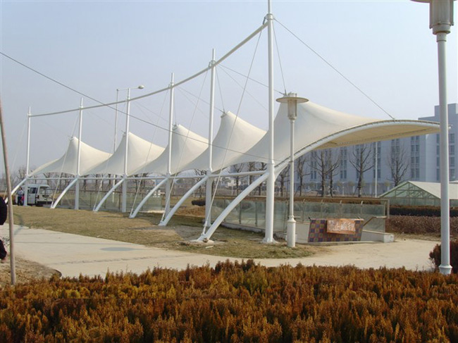 膜結構高爾夫打臺 膜結構高爾夫打臺