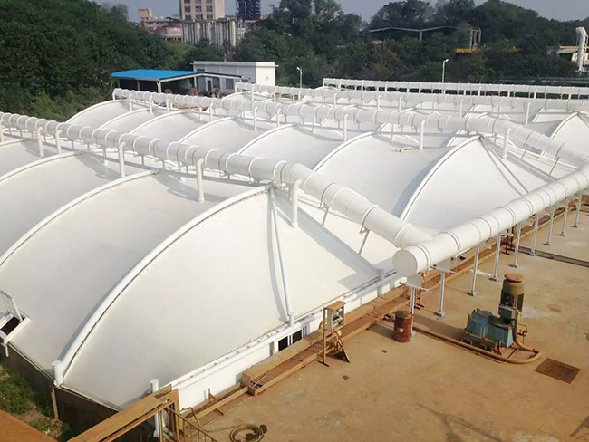 膜結構污水池